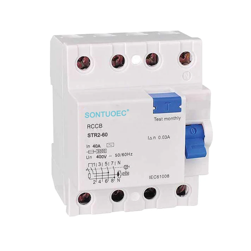 4p 63a /30mA RCD AC प्रकार