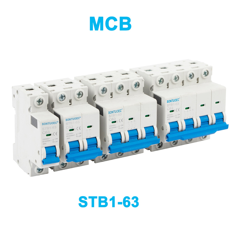 प्रतिस्पर्धी C65 संरचना STB1-63 श्रृंखला लघु सर्किट ब्रेकर MCB